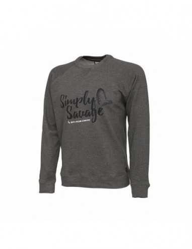 Bluza Savage Gear Simply Savage, Gri