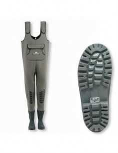 Waders Neopren Cormoran cu Cizme de Cauciuc