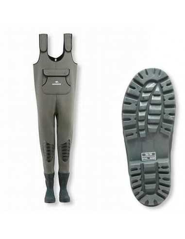 Waders Neopren Cormoran cu Cizme de Cauciuc