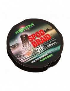 Fir Textil Korda Spod Braid, Fluoro Green, 0.16mm, 300m