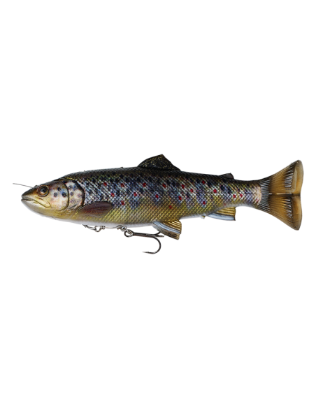 Savage Gear 4D Line THRU Pulsetail Trout, Brown Trout, 16cm, 51g Savage Gear 4D Line THRU Pulsetail Trout, Brown Trout, 16cm, 51g