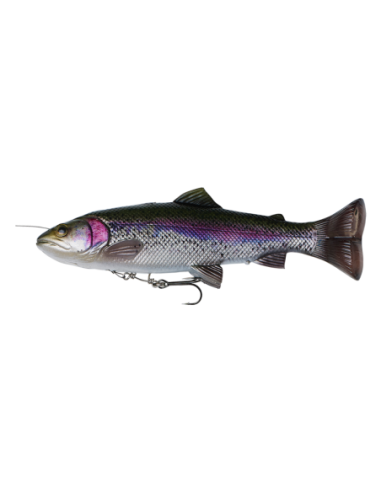 Savage Gear 4D Line THRU Pulsetail Trout, Rainbow Trout, 16cm, 51g