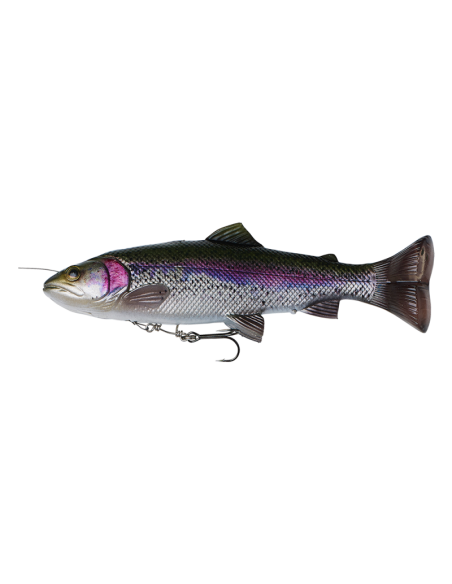 Savage Gear 4D Line THRU Pulsetail Trout, Rainbow Trout, 16cm, 51g