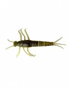Nimfa Savage Gear 3D PVC Mayfly, Green, 5cm, 8buc/plic