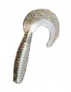 Grub Nomura Vibra Tail, Golden Glitter, 7cm, 3.5g, 10buc/plic