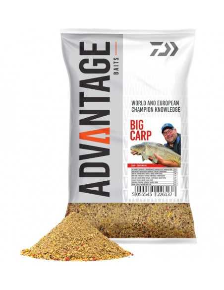 Groundbait Daiwa Advantage Big Carp, 1kg/punga Groundbait Daiwa Advantage Big Carp, 1kg/punga