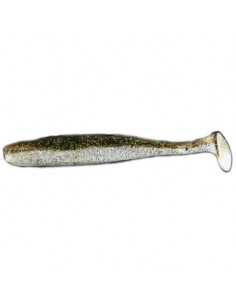 Shad Nomura Rocket, Silver Black Gold Back, 7.5cm, 2.2g, 8buc/plic