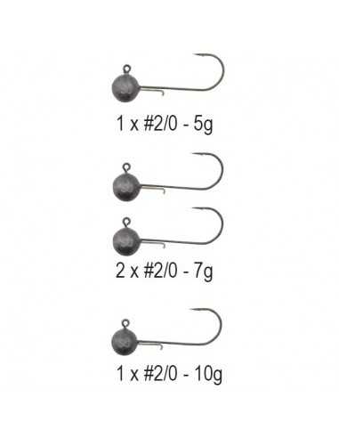 Set Naluci Savage Gear Cannibal M, 20buc/set