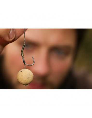 Montura Korda Carp Rig Dark Matter Wide Gape + Free Extenda Stops, 1buc/blister