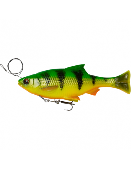 Savage Gear 4D Line THRU Pulsetail Roach, Firetiger, 18cm, 90g Savage Gear 4D Line THRU Pulsetail Roach, Firetiger, 18cm, 90g