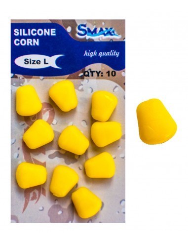 Porumb flotant siliconic (Silicone Corn), 10buc/plic