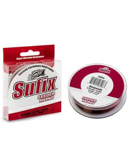 Fir Monofilament Sufix Feeder Mono Burgundy, 150m
