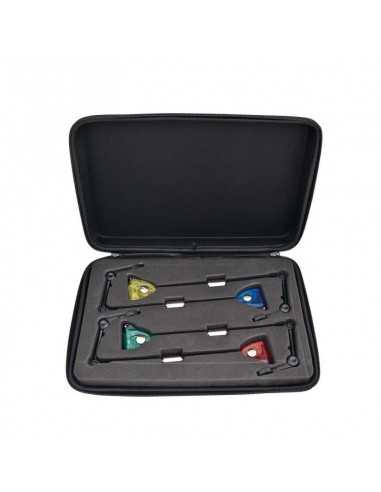 Set 4 swingere cu iluminare si contragreutate Baracuda