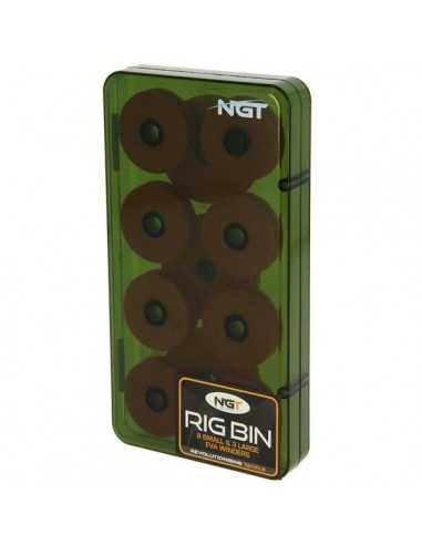 Cutie Monturi Chod SI Zig NGT 8+3 Eva Rig Winders 975