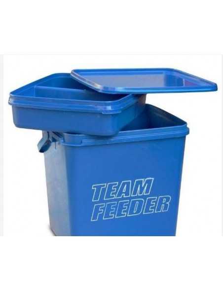 Galeata Team Feeder cu Bac de Nada si Capac, 10L