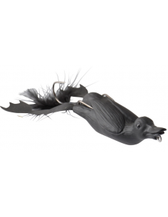 Naluca Topwater Savage Gear 3D Hollow Duckling, Black, 7.5cm, 15g 2
