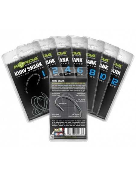 Carlig Korda Kurv Shank, 10buc/plic