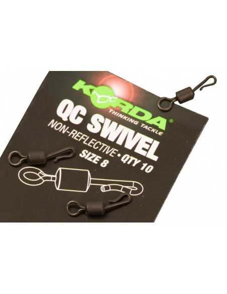 Vartej cu Agrafa Rapida Korda QC Swivel, Nr.8, 10buc/plic Vartej cu Agrafa Rapida Korda QC Swivel, Nr.8, 10buc/plic