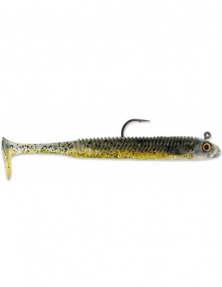 Naluca Shad Storm Searchbait Minnow Weedless, Culoare GD-14WJ, 11cm, 18g