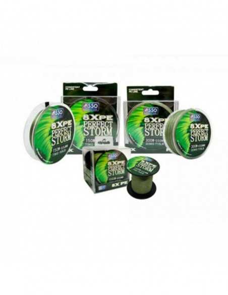 Fir Textil Asso Perfect Storm 8X Moss Green 150m Fir Textil Asso Perfect Storm 8X Moss Green 150m