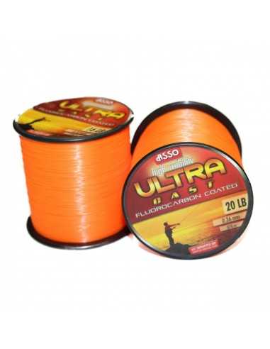 Fir Monofilament Asso Ultra Cast, Orange, 1000m
