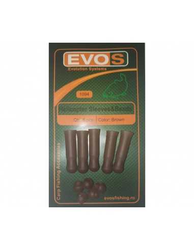 Sistem EVOS Helicopter Sleeves & Beads, 5buc/plic