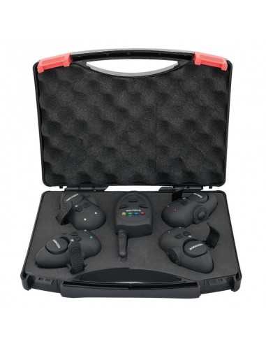 Set avertizoare wireless Baracuda SG-V1 + receptor, 4 buc/set, negru