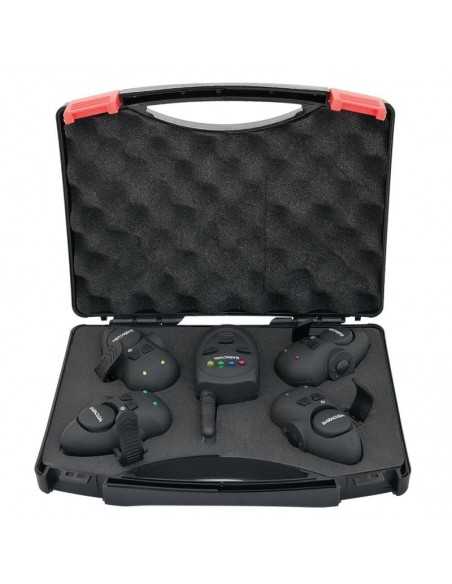 Set avertizoare wireless Baracuda SG-V1 + receptor, 4 buc/set, negru