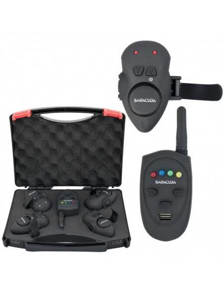Set avertizoare wireless Baracuda SG-V1 + receptor, 4 buc/set, negru