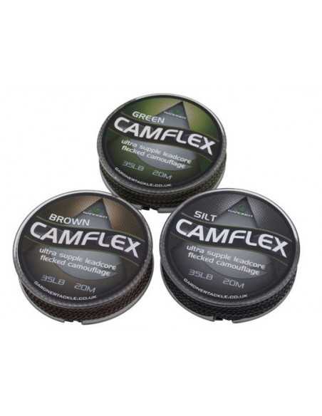 Fir Leadcore Gardner CamFlex, Silt, 35lbs, 20m Fir Leadcore Gardner CamFlex, Silt, 35lbs, 20m