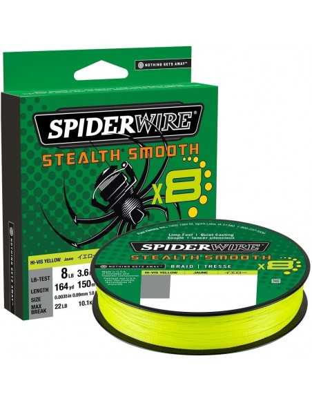Fir Textil Spiderwire Stealth Smooth 8, Galben, 0.06mm, 6.6kg, 150m Fir Textil Spiderwire Stealth Smooth 8, Galben, 0.06mm, 6.6kg, 150m