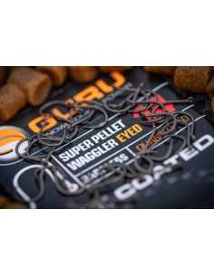 Carlige Guru Super Pellet Waggler Eyed Barbless, 10buc/plic