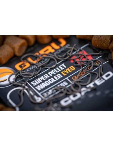 Carlige Guru Super Pellet Waggler Eyed Barbless, 10buc/plic Carlige Guru Super Pellet Waggler Eyed Barbless, 10buc/plic