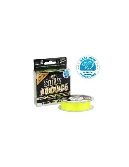Fir Monofilament Sufix Advance HMPE Hyper CoPolymer, Hi Vis Yellow, 150m Fir Monofilament Sufix Advance HMPE Hyper CoPolymer, Hi Vis Yellow, 150m