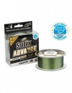 Fir Monofilament Sufix Advance HMPE Hyper CoPolymer, Lo-Vis Green, 300m