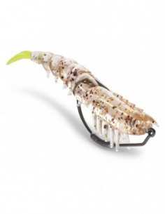 Naluca 360GT Coastal Shrimp, Culoare Pink Ghost (PNG), 8cm, 1.7g, 1 naluca armata + 3 corpuri 2