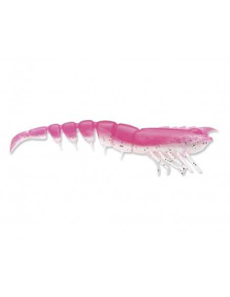 Naluca 360GT Coastal Shrimp Jig Head, Culoare Pink Ghost (PNG), 8cm, 3.5g, 1 naluca armata + 3 corpuri Naluca 360GT Coastal Shrimp Jig Head, Culoare Pink Ghost (PNG), 8cm, 3.5g, 1 naluca armata + 3 corpuri