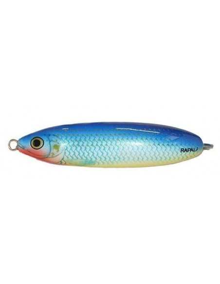 Lingurita Oscilanta Antibradis Rapala Minnow Spoon, Culoare BSH, 8cm, 22g Lingurita Oscilanta Antibradis Rapala Minnow Spoon, Culoare BSH, 8cm, 22g