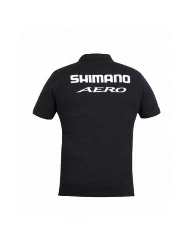 Tricou Shimano Aero polo Black