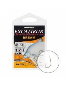 Carlige Excalibur Bream Match Brown, 10buc/plic