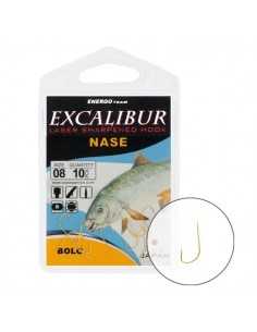 Carlige Excalibur Nase Bolo Gold, 10buc/plic