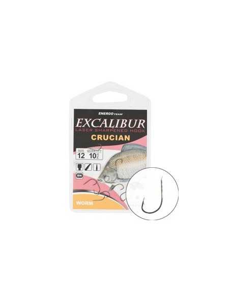 Carlige Excalibur Crucian, 6buc/plic