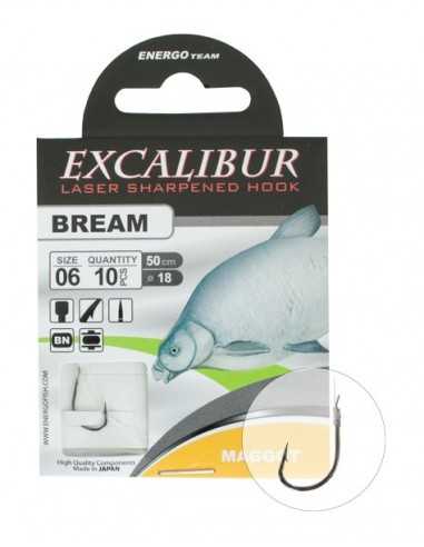 Carlige Legate EnergoTeam Excalibur Bream Maggot, 10buc/plic