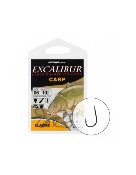Carlige Excalibur Carp Classic NS, 10buc/plic