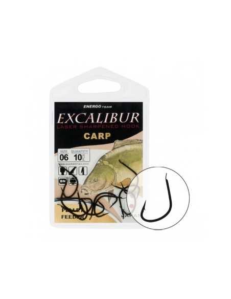 Carlige Excalibur Pellet Feeder, 10buc Carlige Excalibur Pellet Feeder, 10buc