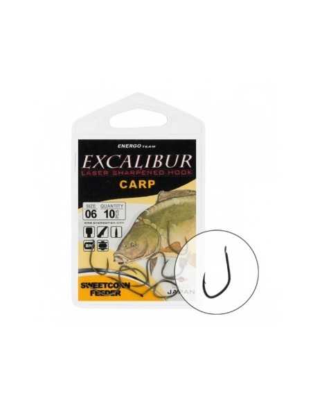 Carlige Excalibur Sweetcorn Feeder NS, 10buc Carlige Excalibur Sweetcorn Feeder NS, 10buc