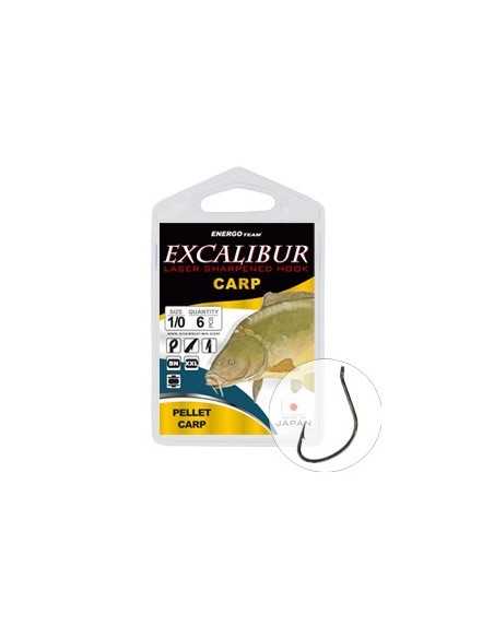 Carlige Excalibur Pellet Carp BN, 10buc Carlige Excalibur Pellet Carp BN, 10buc