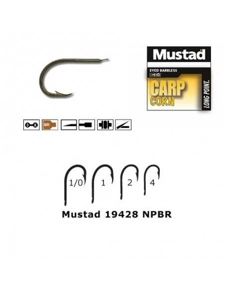 Carlig Mustad Bronz Revers Cioc Papagal, Nr. 1/0