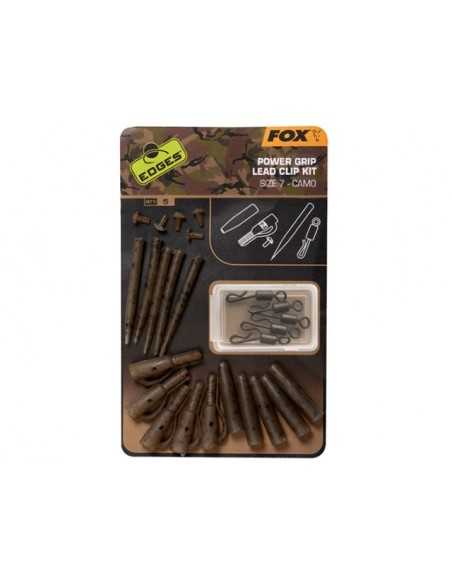 Fox Edges Camo Power Grip Lead Clip Kit Fox Edges Camo Power Grip Lead Clip Kit