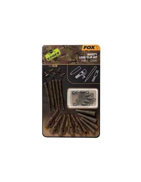 Fox Edges Camo Safety Lead Clip Kit Fox Edges Camo Safety Lead Clip Kit